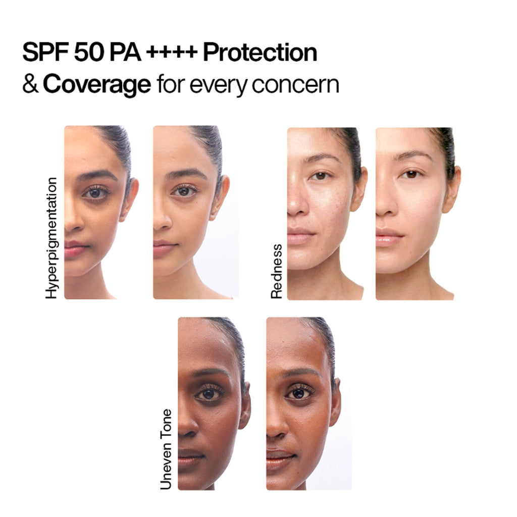 Wishcare Daily Fluid Tinted Sunscreen SPF50PA++++ - L104 | Grocsy
