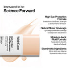 Wishcare Daily Fluid Tinted Sunscreen SPF50PA++++ - L104 | Grocsy