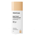 Wishcare Daily Fluid Tinted Sunscreen SPF50PA++++ - M201 | Grocsy