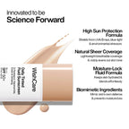 Wishcare Daily Fluid Tinted Sunscreen SPF50PA++++ - M203 | Grocsy