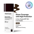 Wishcare Daily Fluid Tinted Sunscreen SPF50PA++++ - R304 | Grocsy