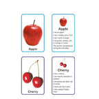 Jolly Kids Pre-school Learning Flash Cards for Kids| Set of 4| 32 Cards on Each Pack| Ages 1-6 Years | Grocsy