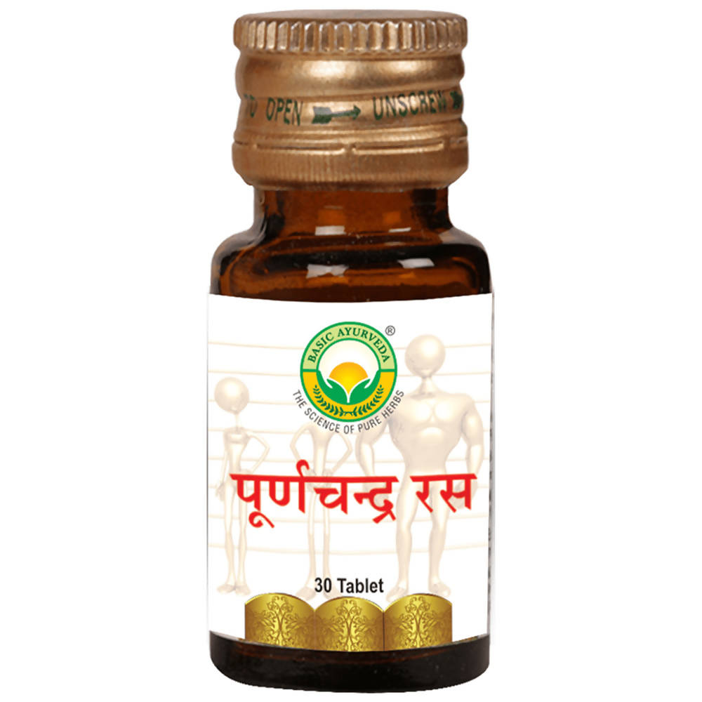 Basic Ayurveda Poornachandra Ras Tablet | Grocsy