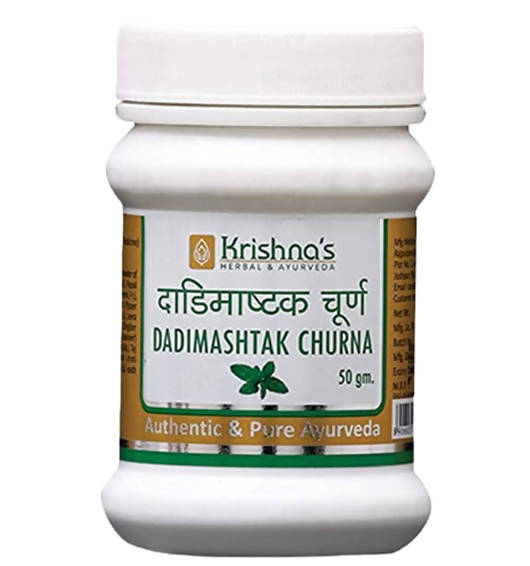 Krishna's Herbal & Ayurveda Dadimashtak Churna | Grocsy