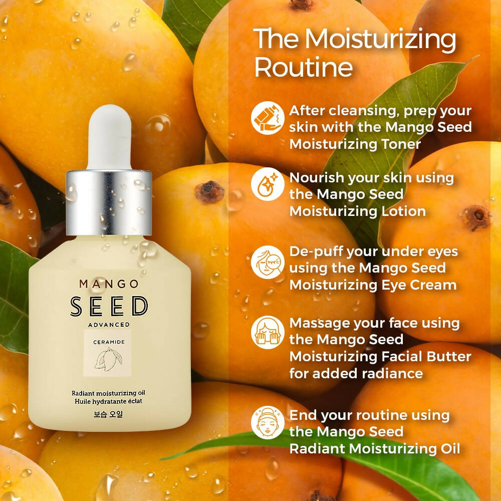 The Face Shop Mango Seed Radiant Moisturizing Oil - Korean Skincare | Grocsy