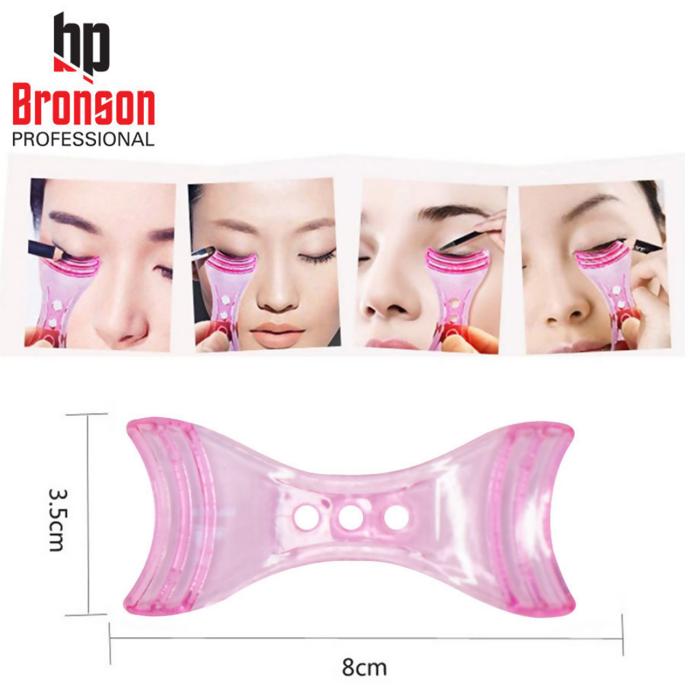 Bronson Professional Eyeliner Guide Stencil Reusable Makeup Guide Template Shaper | Grocsy