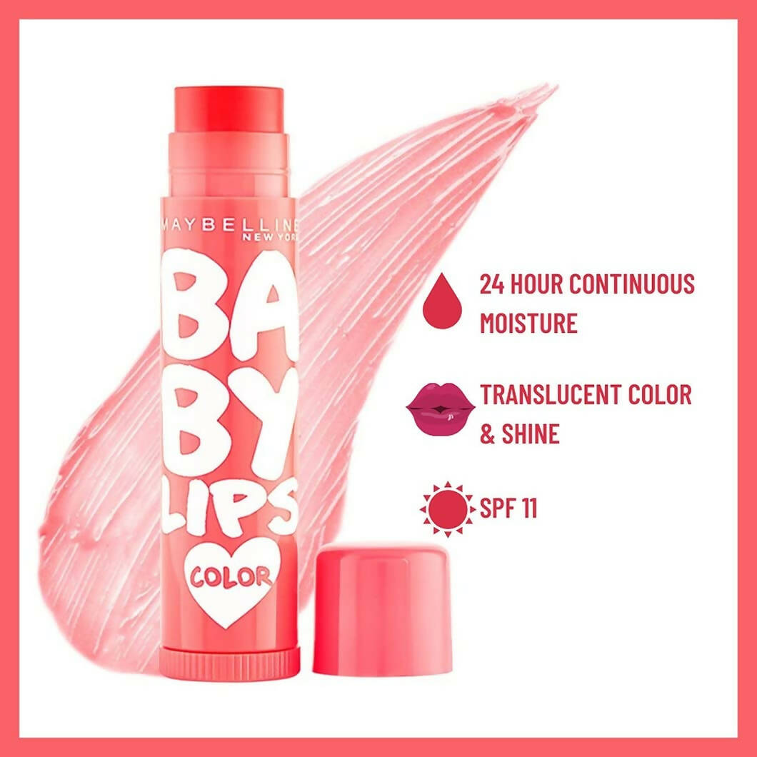 Maybelline New York Cherry Kiss Baby Lip Balm | Grocsy