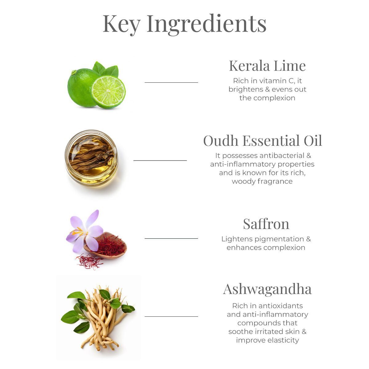 Forest Essentials After Bath Oil Lime Saffron & Oudh | Grocsy