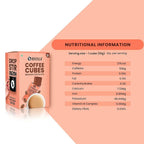 Bevzilla Instant Coffee Cubes Pack with Organic Date Palm Jaggery - Belgian Chocolate | Grocsy