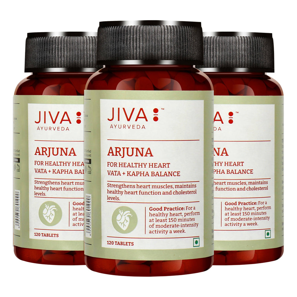 Jiva Ayurveda Arjuna Tablets | Grocsy