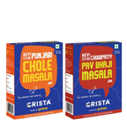 Crista Spices Jain Pav Bhaji and Jain Chole Masala | Grocsy