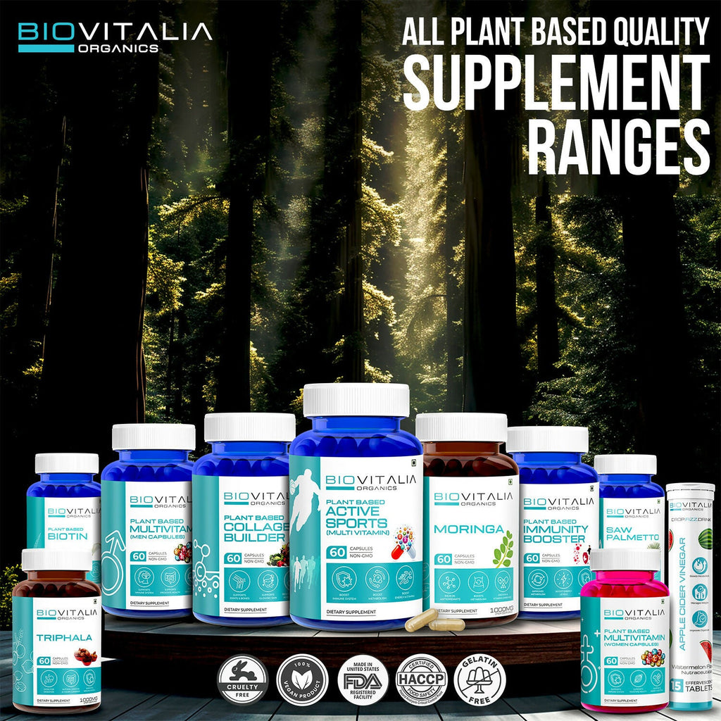 Biovitalia Organics Milk Thistle Extract Capsules | Grocsy