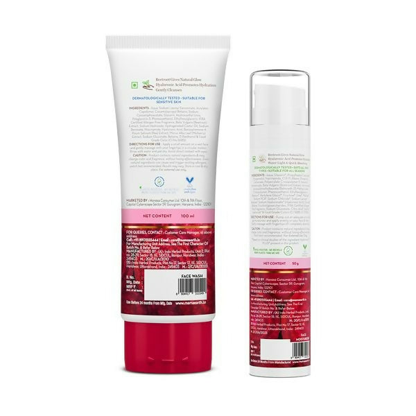 Mamaearth Beetroot Natural Pink Glow Combo | Grocsy