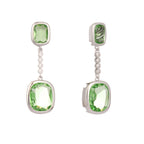 Nuyug Green Luxe Cascades Anti Tarnish Earrings | Grocsy