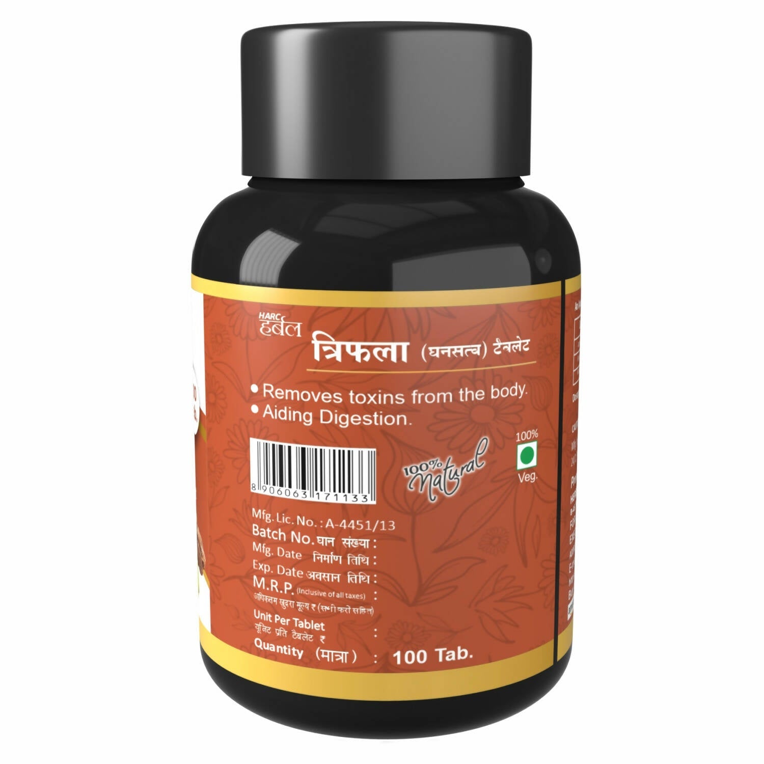 Herbal Canada Triphala Extract Tablets | Grocsy