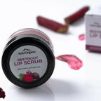 Aravi Organic Beetroot Lip Lightening Scrub Balm | Grocsy