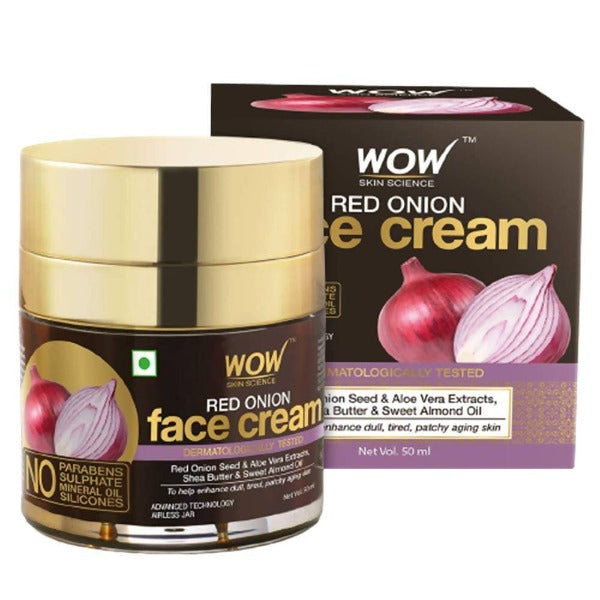 Wow Skin Science Red Onion Face Cream | Grocsy