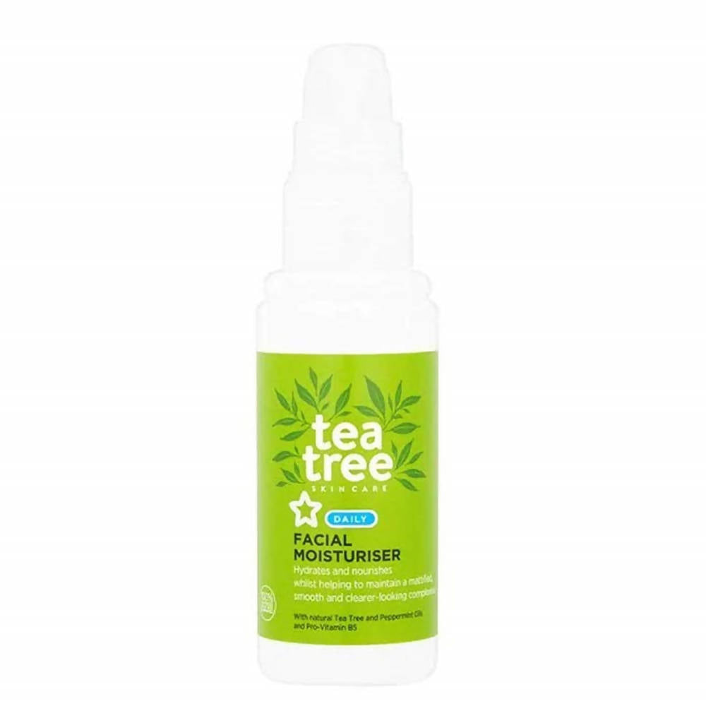 Superdrug Tea Tree Moisturising Face Cream | Grocsy