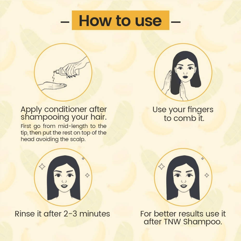 The Natural Wash Banana Hair Conditioner | Grocsy