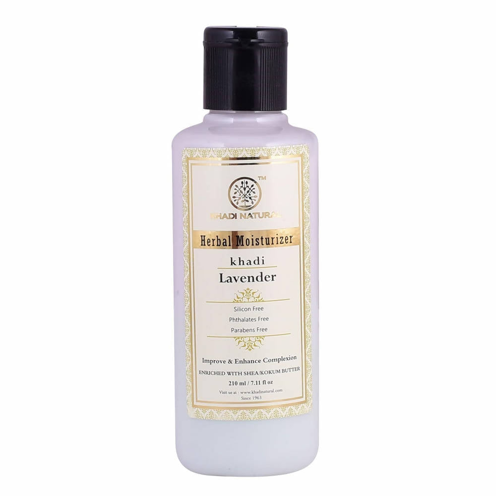 Khadi Natural Lavender Herbal Moisturizer | Grocsy