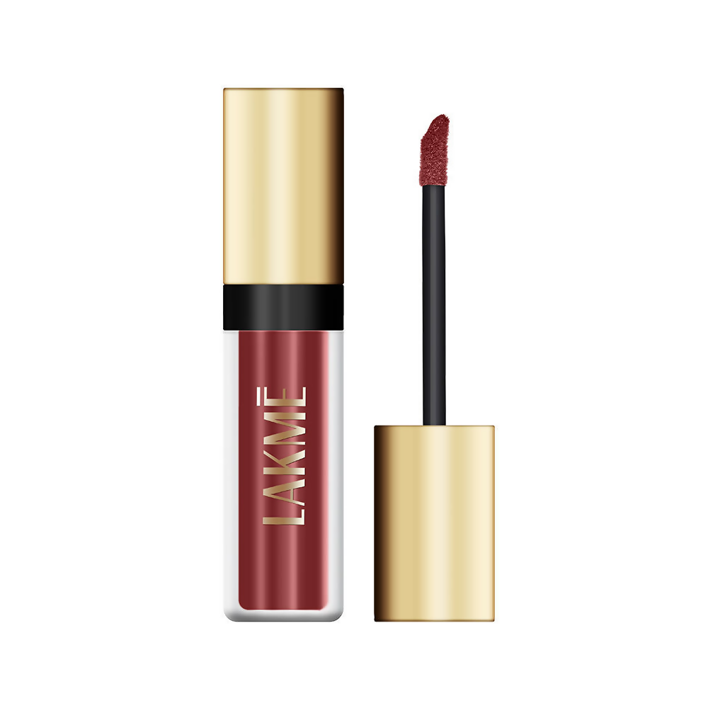 Lakme Beyond Matte Liquid Lip Color - Brown Souvenir | Grocsy