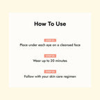Tonymoly Timeless Ferment Snail Eye Mask - Korean Skincare | Grocsy
