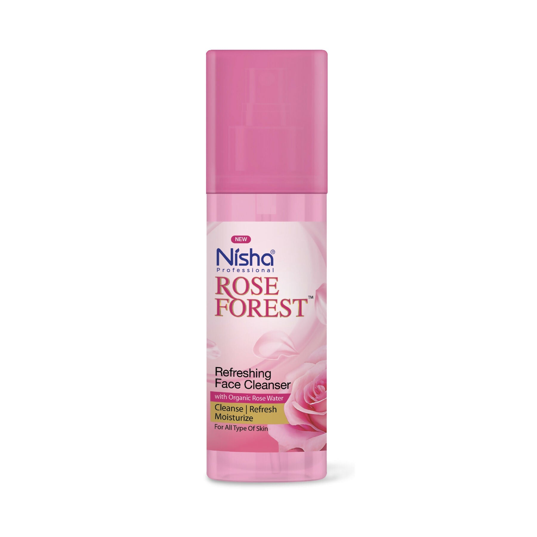 Nisha Professional Refreshing Face Cleanser With Organic Rose Water | Grocsy