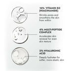Cos-IQ Niacinamide Vitamin B3-10% Face Serum for Ultra Sensitive Skin | Grocsy