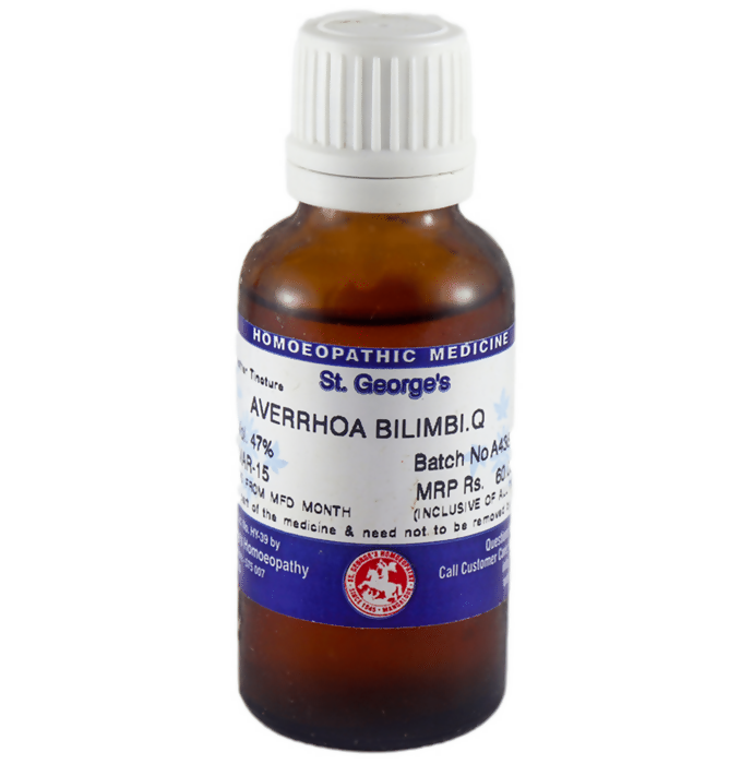 St George’s Homoeopathy Averrhoa Bilimbi Mother Tincture Q | Grocsy