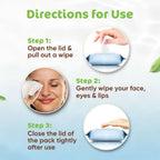 Mamaearth Micellar Gentle Makeup Remover Wipes | Grocsy