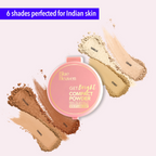 Blue Heaven Get Bright Compact Powder - Caramel | Grocsy