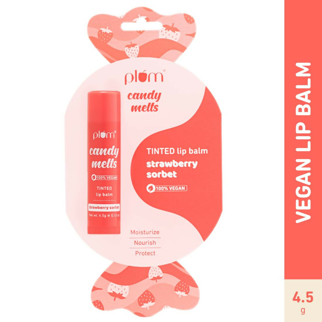 Plum Candy Melts Strawberry Sorbet Tinted Lip Balm | Grocsy