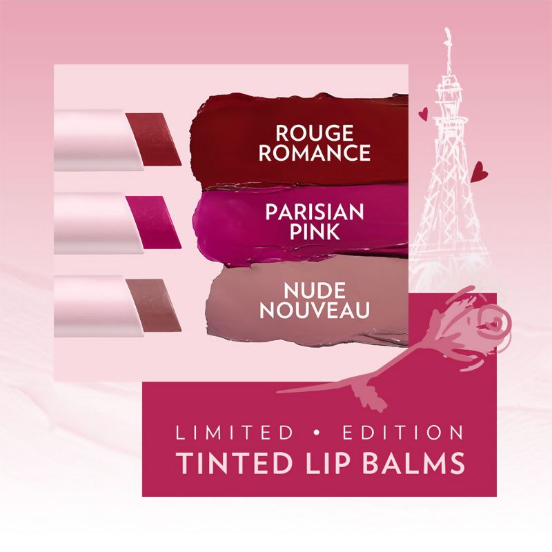 Vaseline Emily In Paris Tinted Lip Balm Stick - Parisian Pink | Grocsy