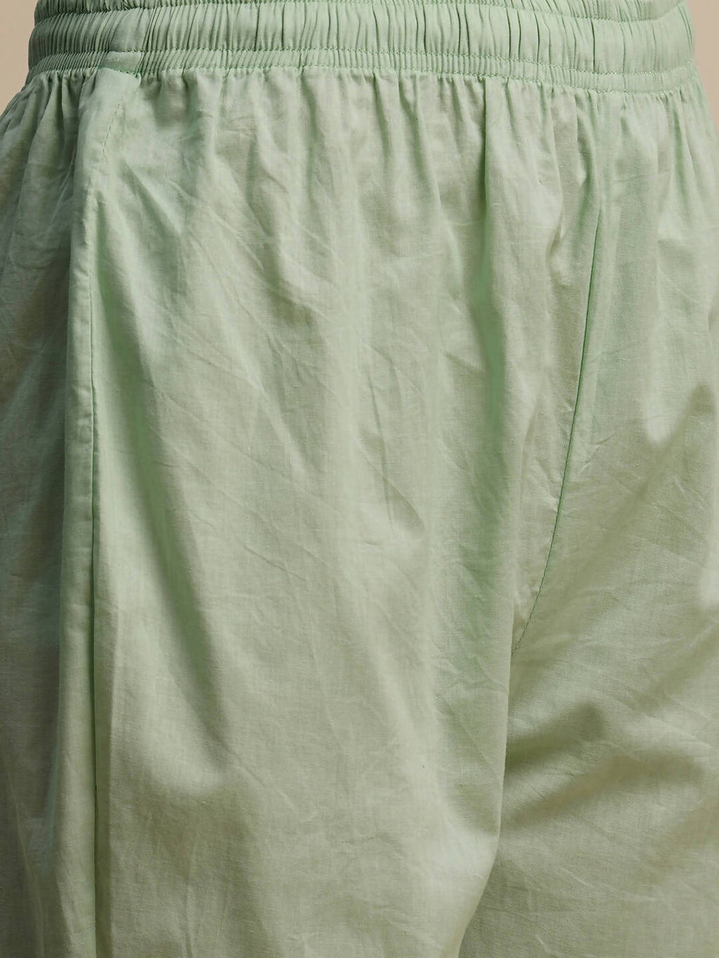 Green Pure Cotton Floral Printed Naira Cut Kurta And Bottom With Dupatta - Akashara | Grocsy