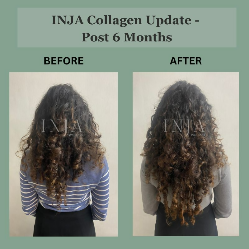 Inja Beauty Collagen For Skin- Hair & Nails- With Vit C- Glutathione- Biotin - Orange Flavour | Grocsy