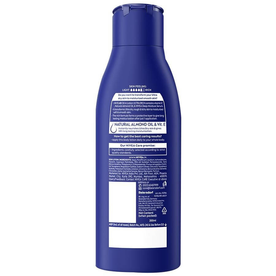 Nivea Ultra Rich Oil in Lotion | Grocsy