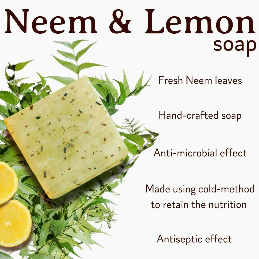 Mitti Se Neem & Lemon Handcrafted Soap | Grocsy