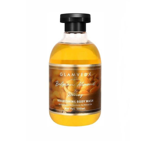 Glamveda Belgian Almond & Honey Nourishing Body Wash | Grocsy