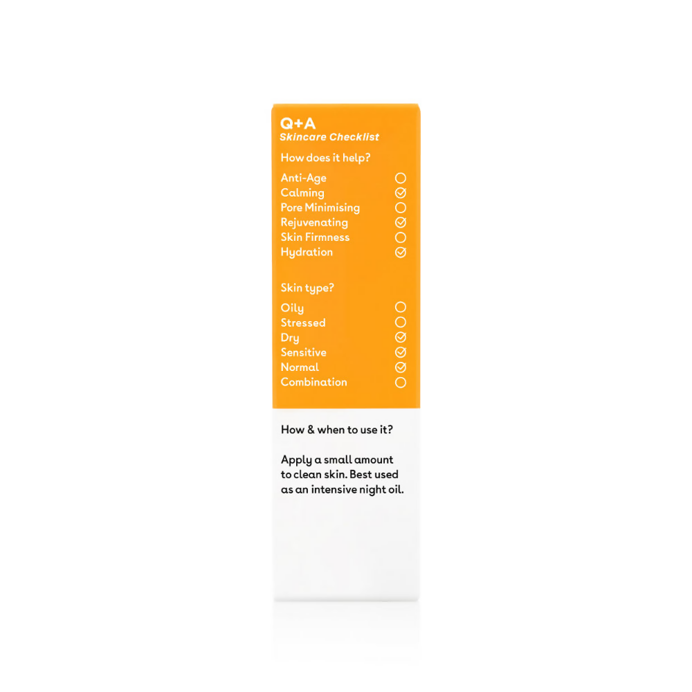Q+A Super Food Facial Oil | Grocsy