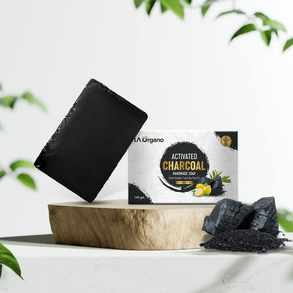 LA Organo Charcoal Handmade Soap | Grocsy