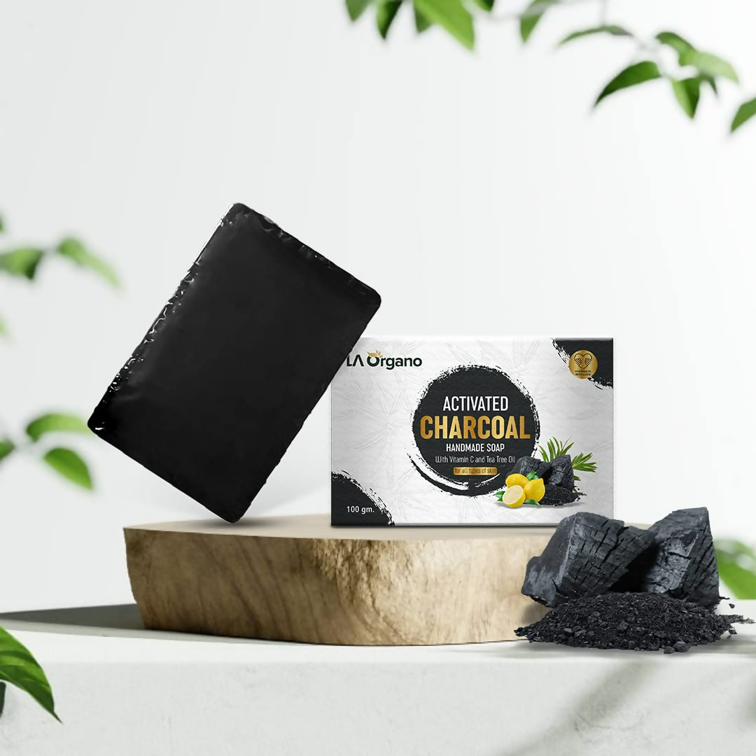 LA Organo Charcoal Handmade Soap | Grocsy