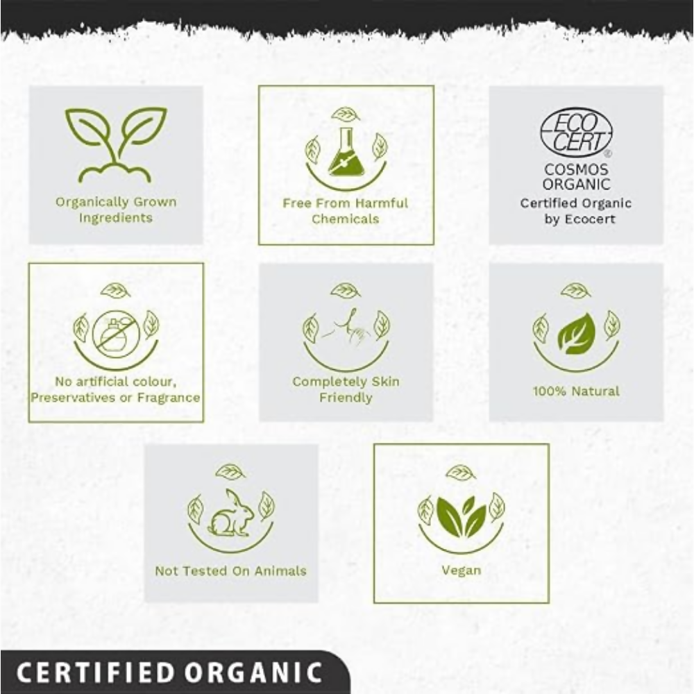 Amazing Earth Certified Organic Beard Oil and Beard Wash | Grocsy