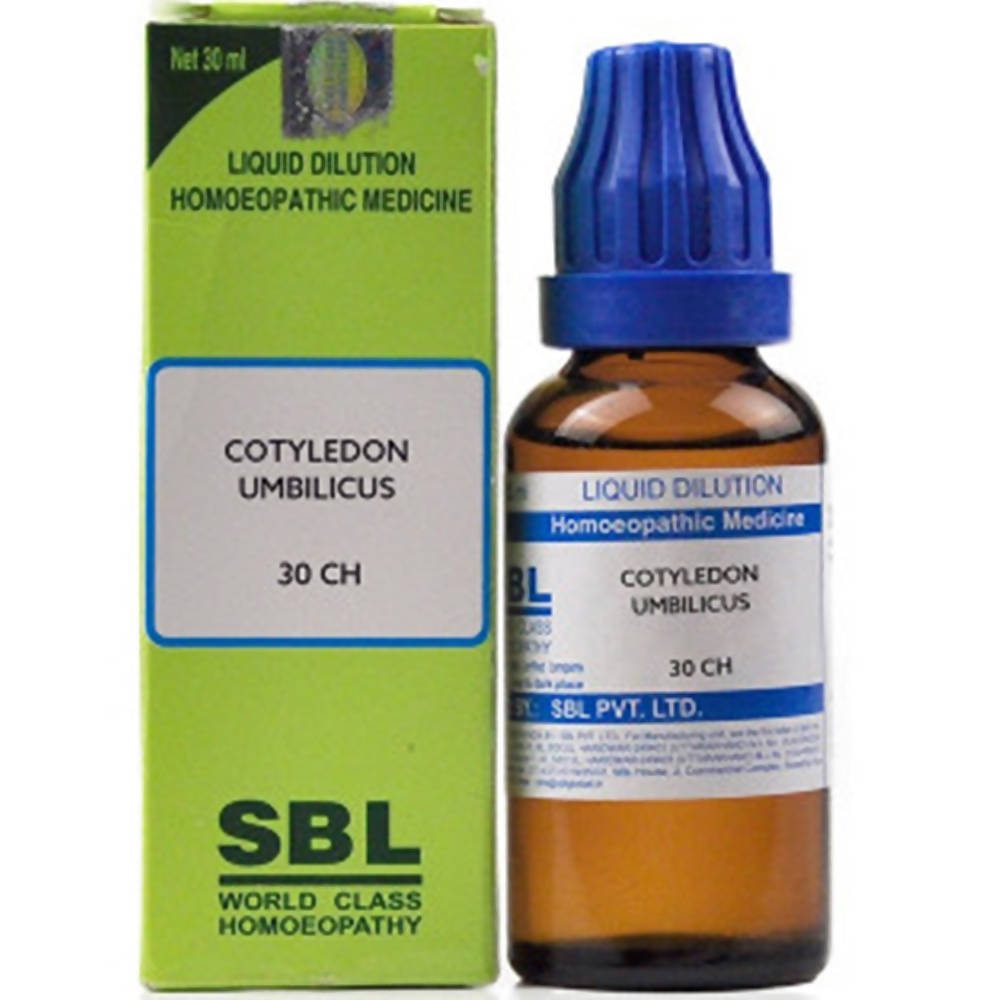 SBL Homeopathy Cotyledon Umbilicus Dilution | Grocsy