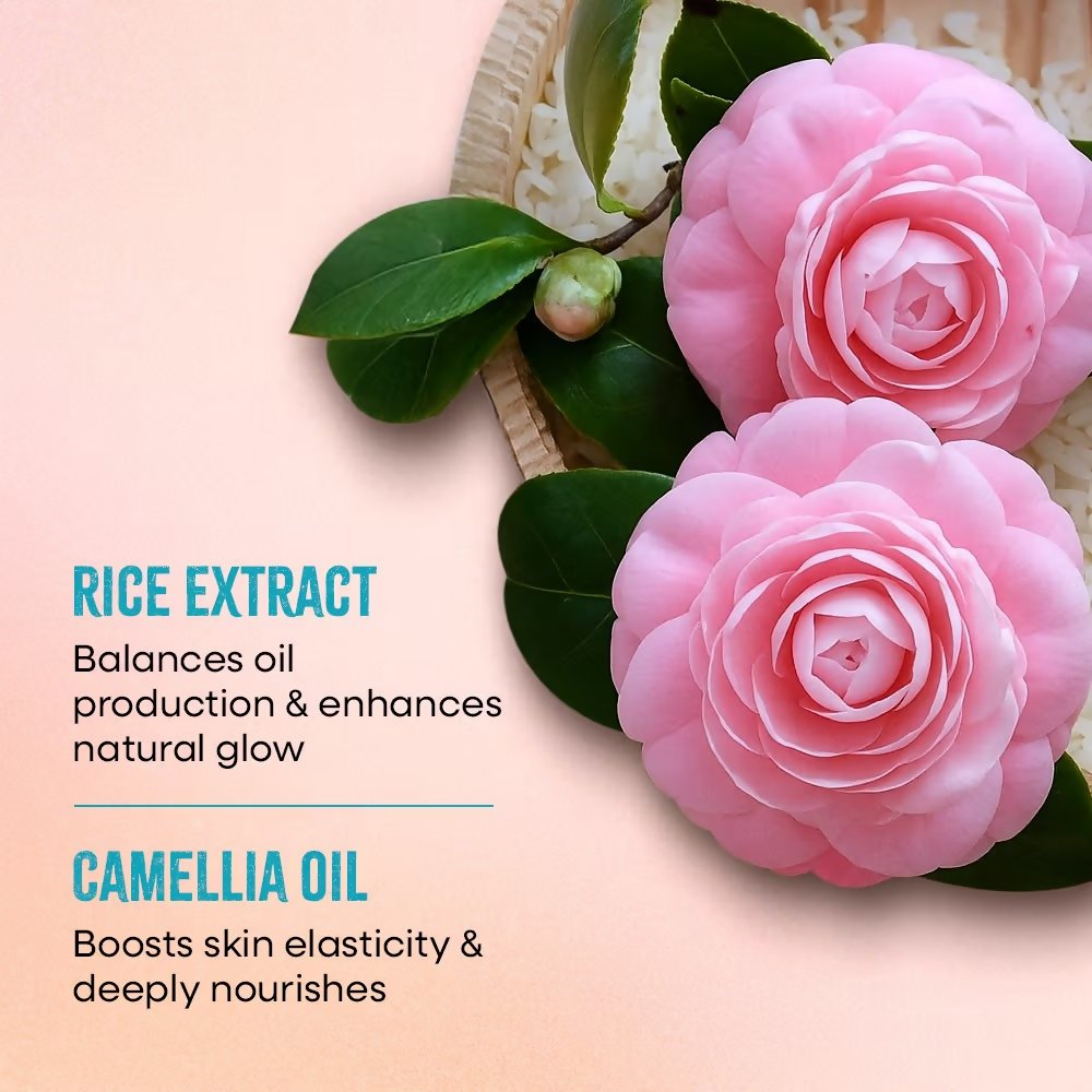 Nykaa Rice & Camellia Sheet Mask | Grocsy
