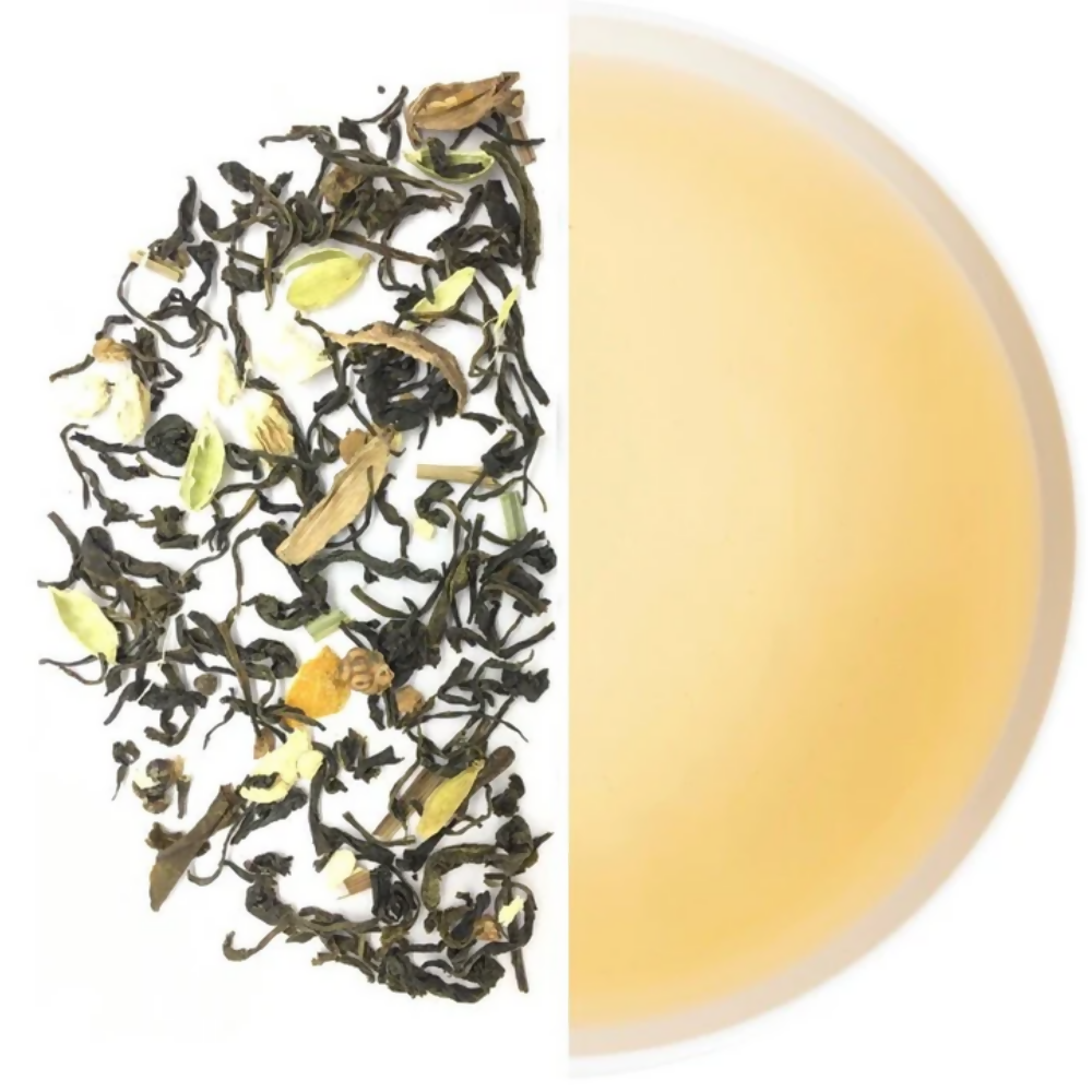 Tassyam Organics Masala Green Tea - Box | Grocsy