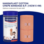Hansaplast Soft Cotton Crepe Bandage For Pain Relief - Elastic | Grocsy