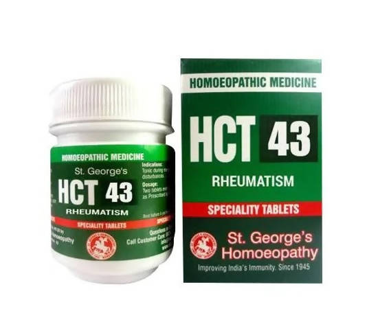 St. George's Homeopathy HCT 43 Tablets | Grocsy