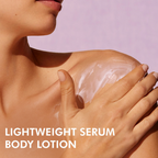 mCaffeine Blueberry Swirl Serum Body Lotion 72 hrs Deep Moisturization With Niacinamide | Grocsy