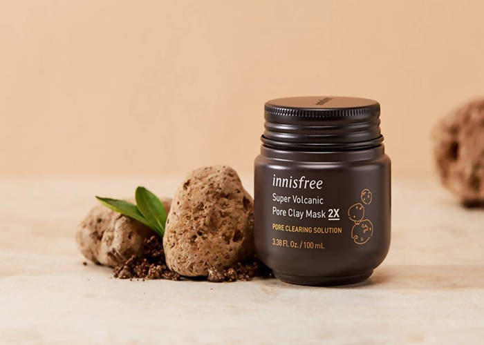 Innisfree Super Volcanic Pore Clay Mask 2X Pore Clearing Solution | Grocsy