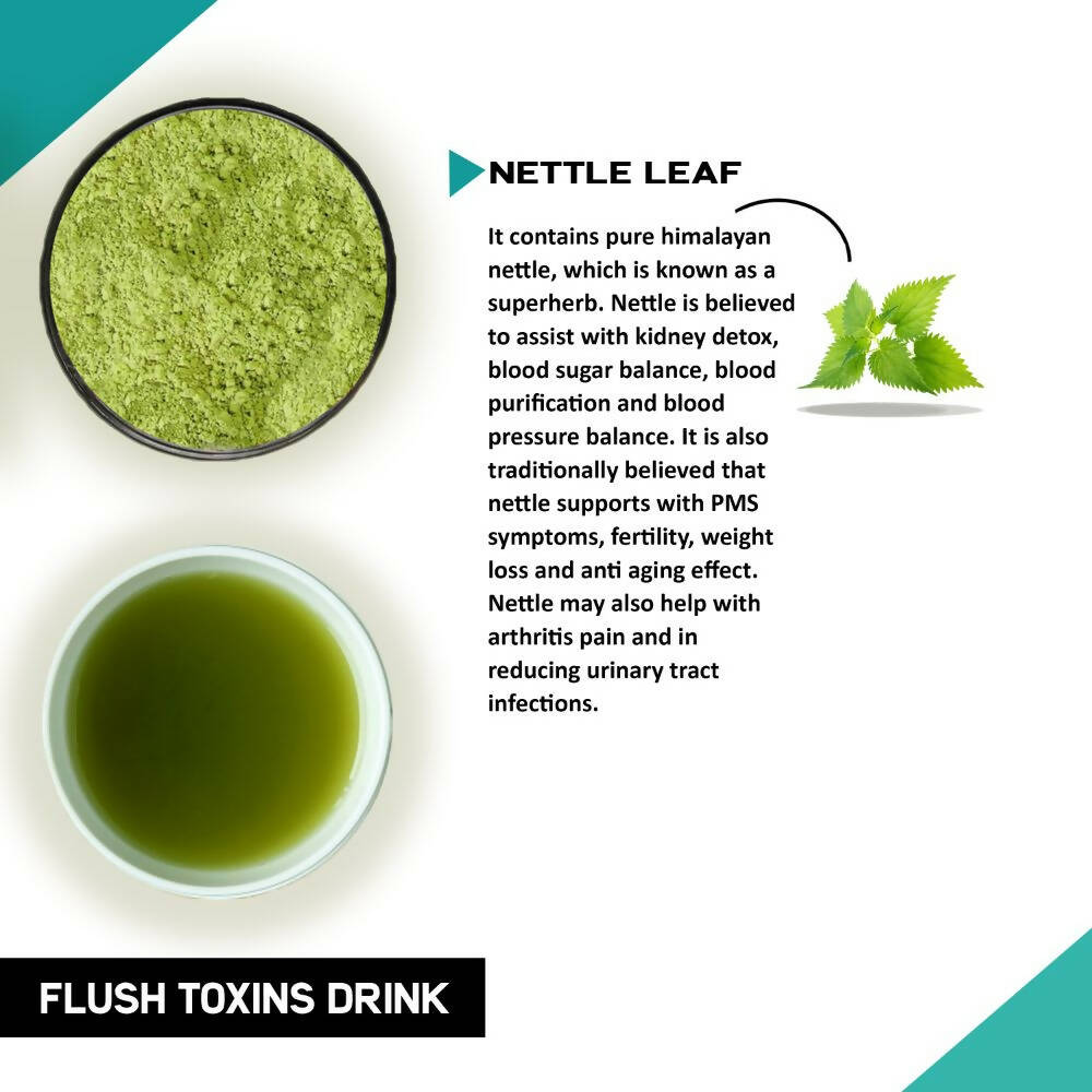 Just Vedic Flush Toxins Drink Mix | Grocsy